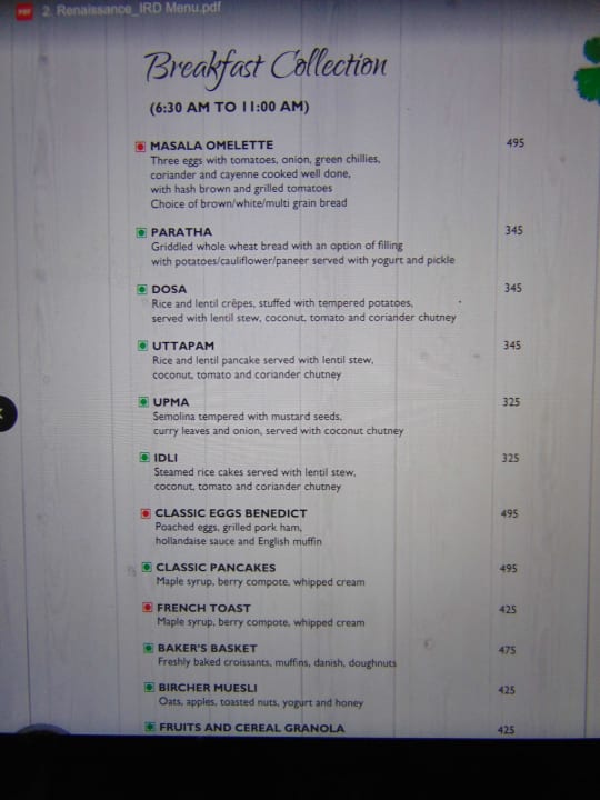 Gastro The Westin Mumbai Powai Lake