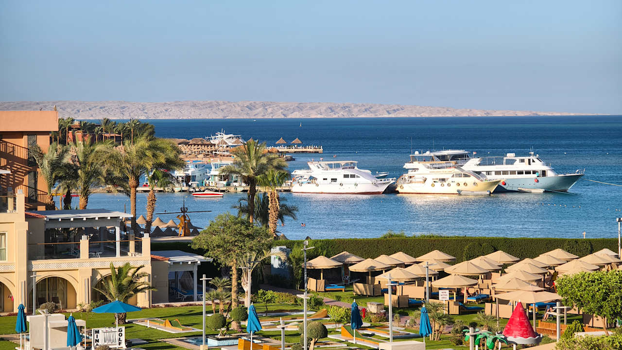 Ausblick Pickalbatros White Beach Resort - Hurghada