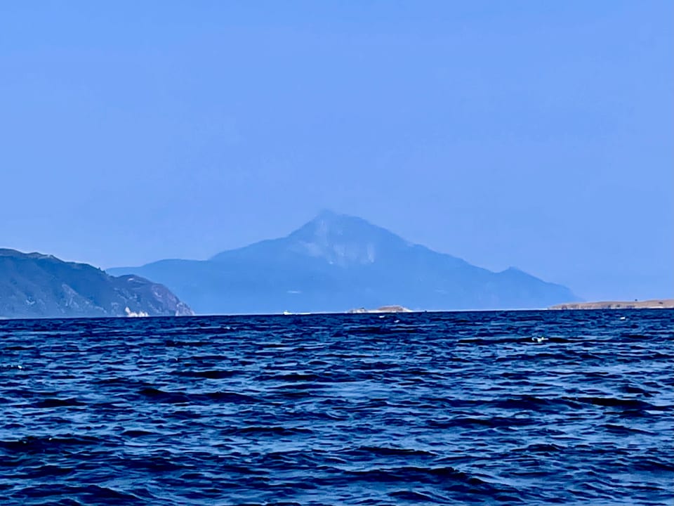 Ausblick Akrathos Beach Hotel