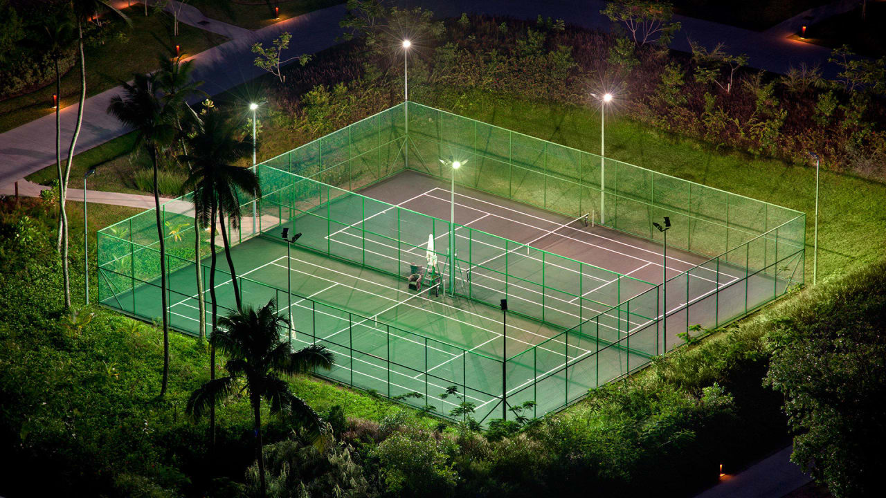 Tennisplaetze Kempinski Seychelles Resort