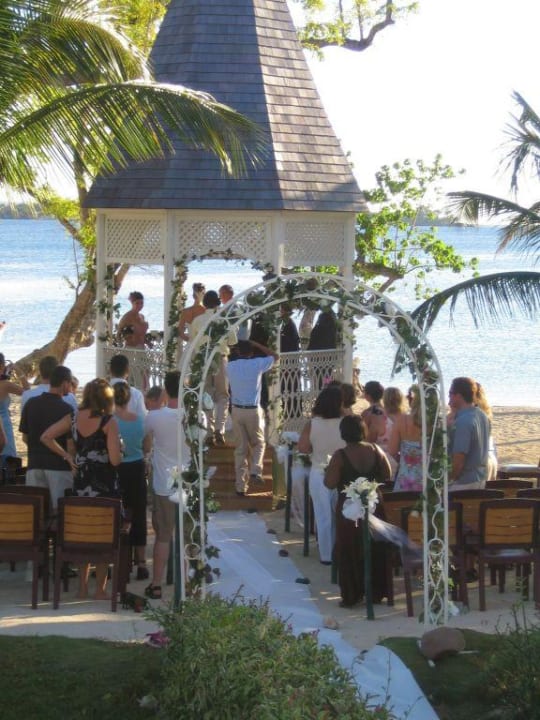 Hochzeit am Hotelstrand Hotel Riu Negril