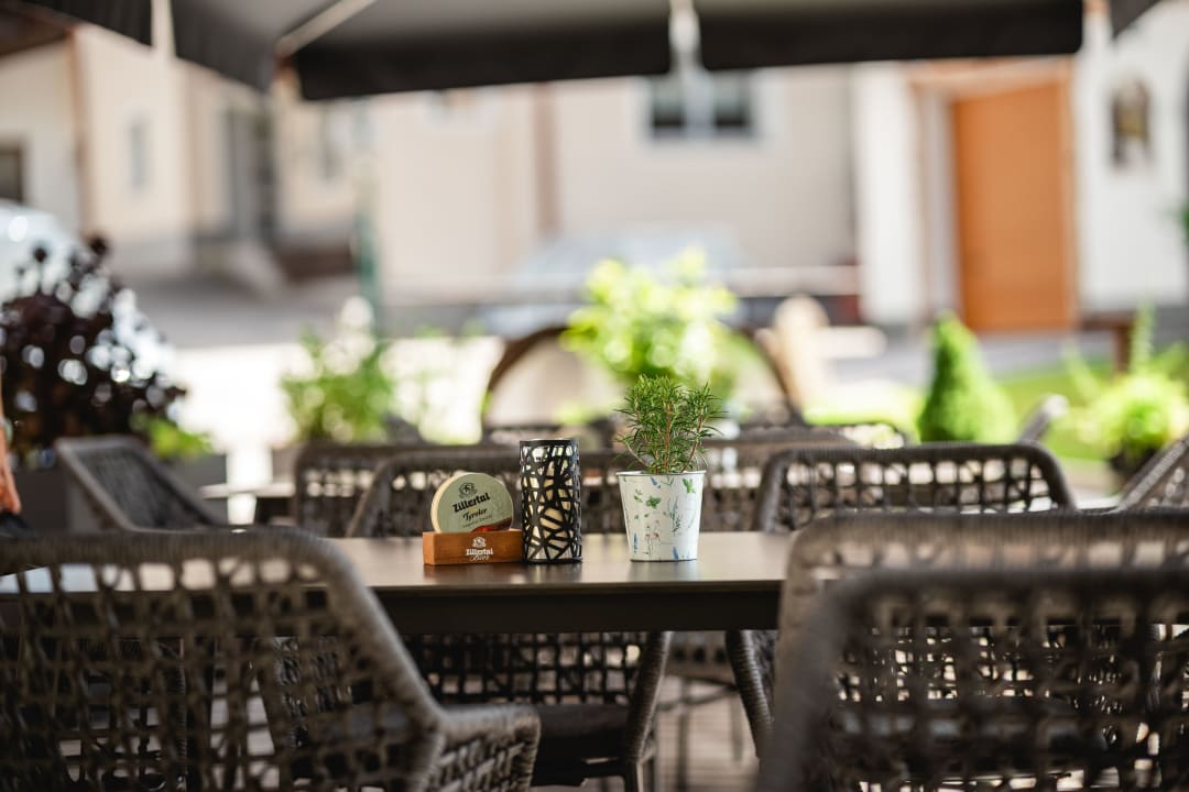 Gartenanlage Kräuterhotel Hochzillertal