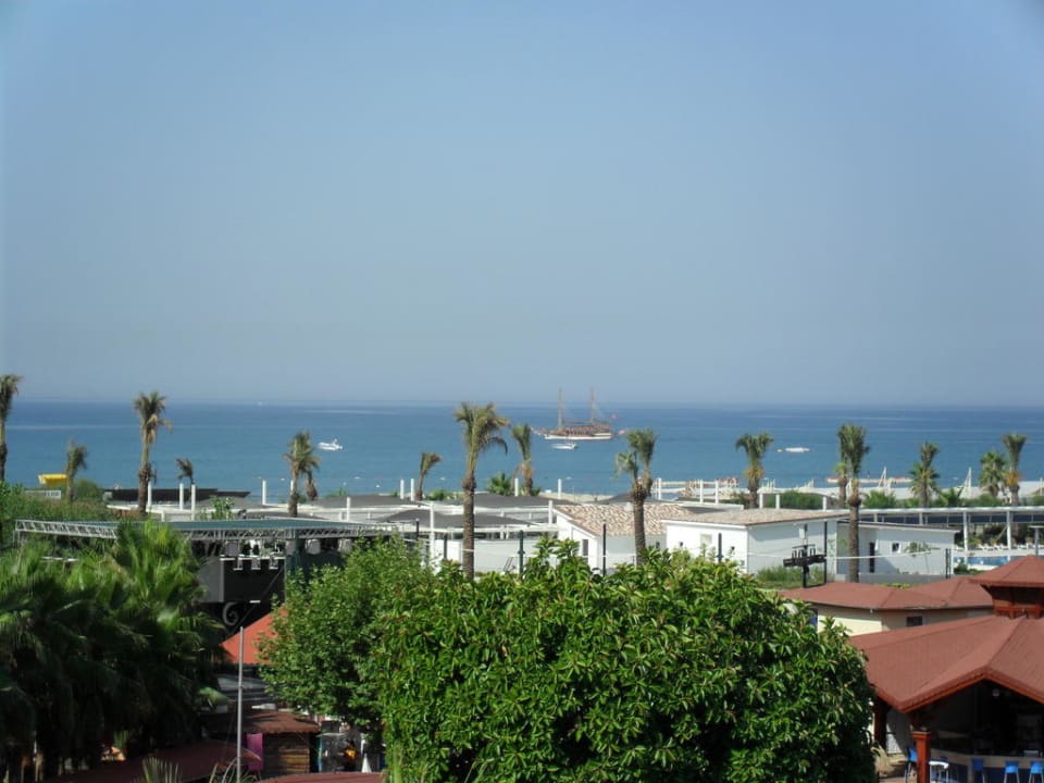 Aussicht zum Strand Miramare Queen Hotel