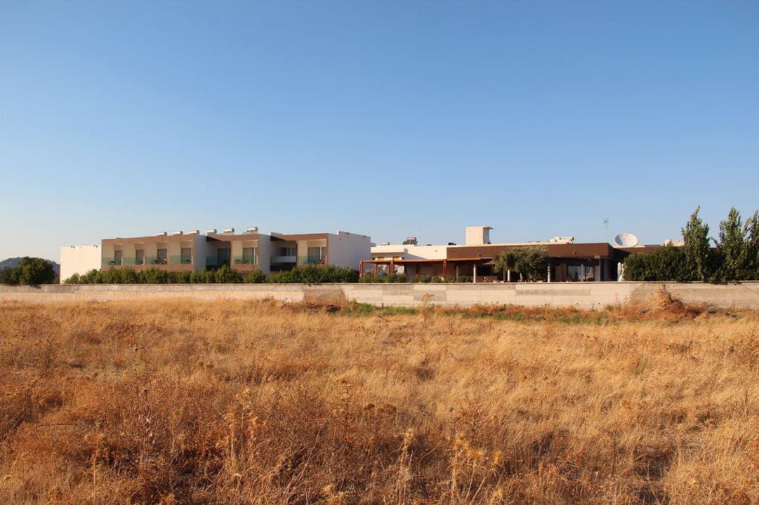 Ansicht von Süden Anavadia Hotel