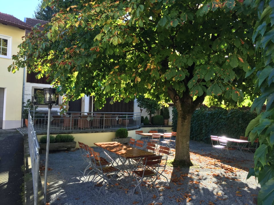 Kleiner Biergarten Landhotel Brandlhof