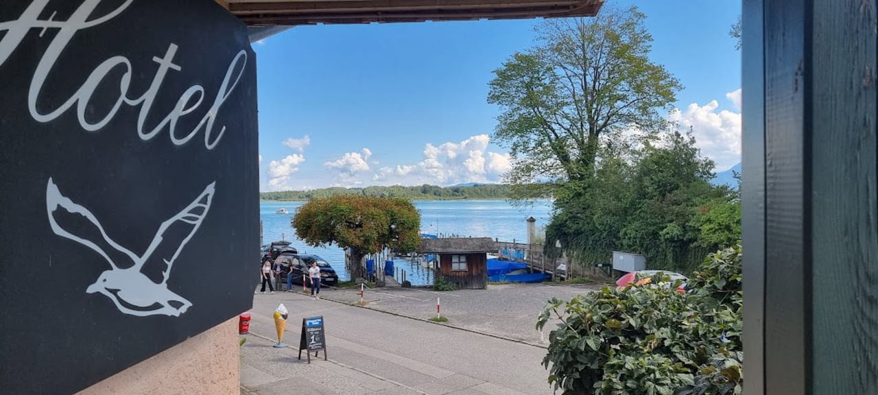 Ausblick Hotel garni Möwe am See