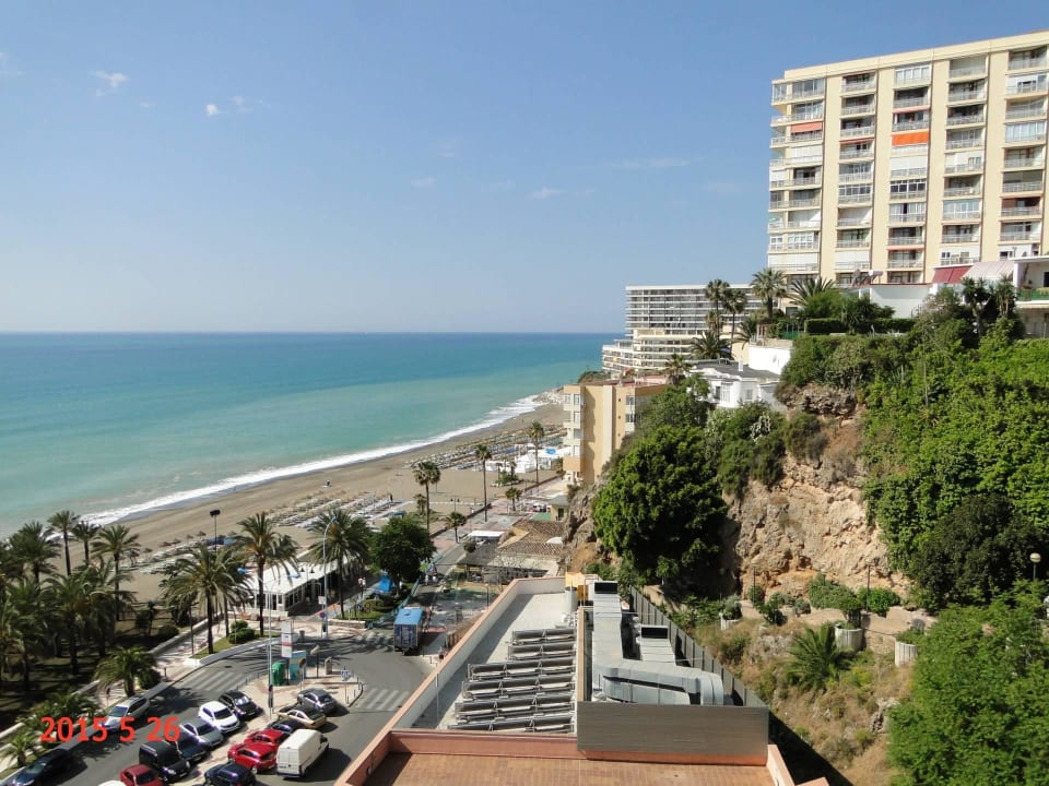 Widok z 9 piętra Meliá Costa del Sol