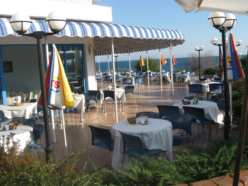 Außenterrasse Hotel Sineva Beach
