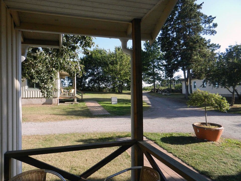 Aussicht vom Zimmer Hotel Guntorps Herrgård