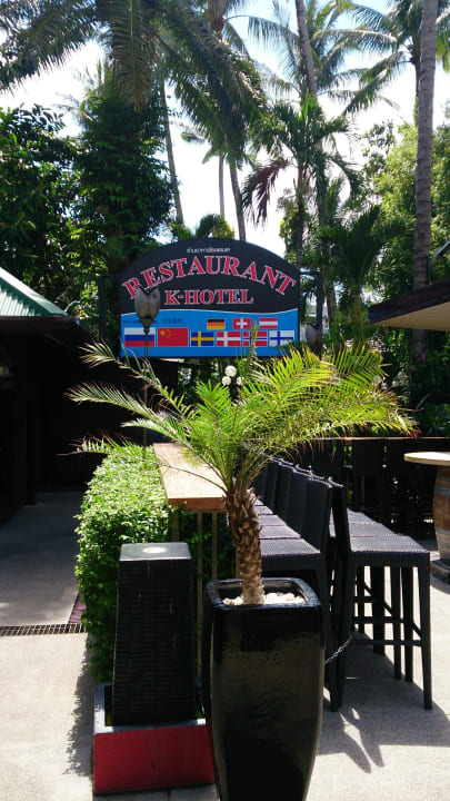 Eingang Hotel Lokal Phuket