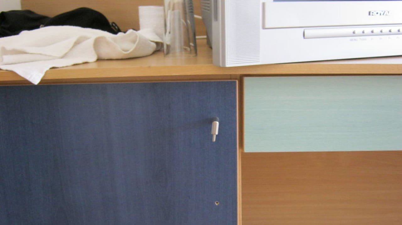 Abgerissener Griff MPM Hotel Astoria