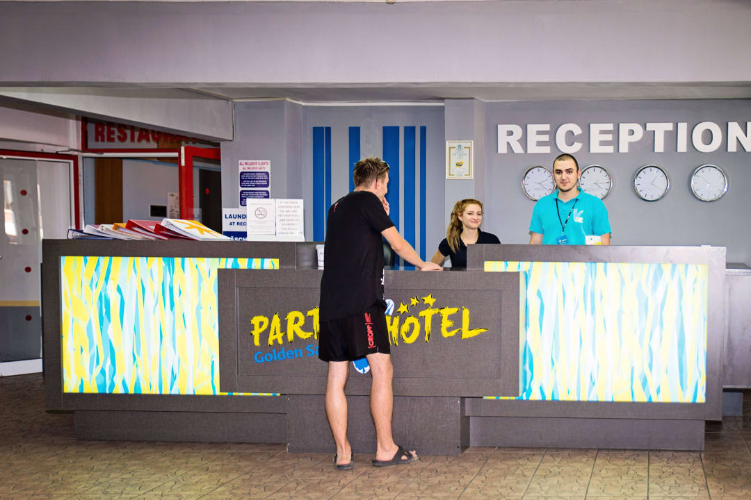 Hotel Reception Party Hotel Golden Sands - Adults only