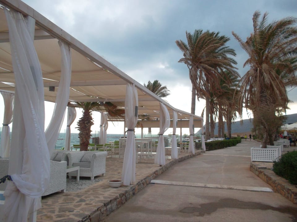 Weg über dem Strand Minos Imperial Beach Resort Milatos Crete