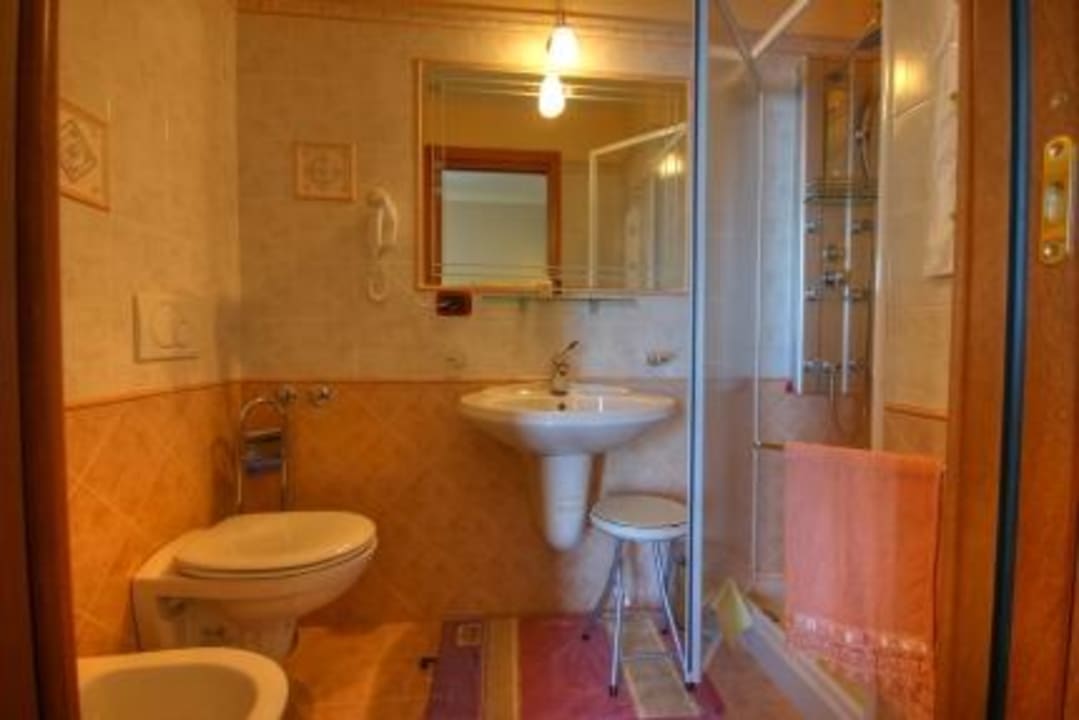 Bagno camera green B&B Il Pavone