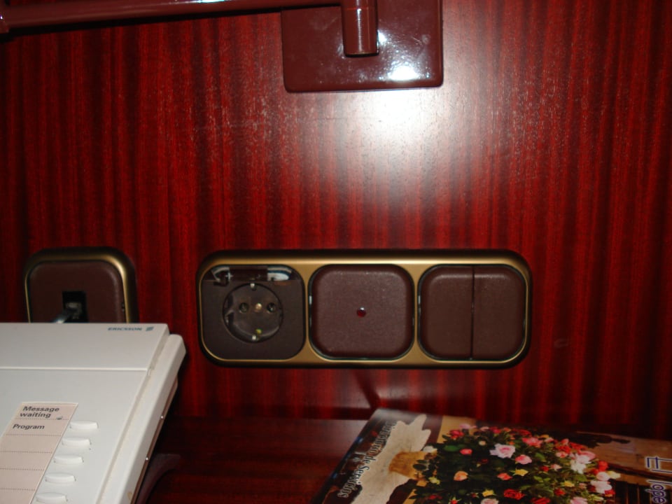 Steckdosen Hotel Atlantic El Tope