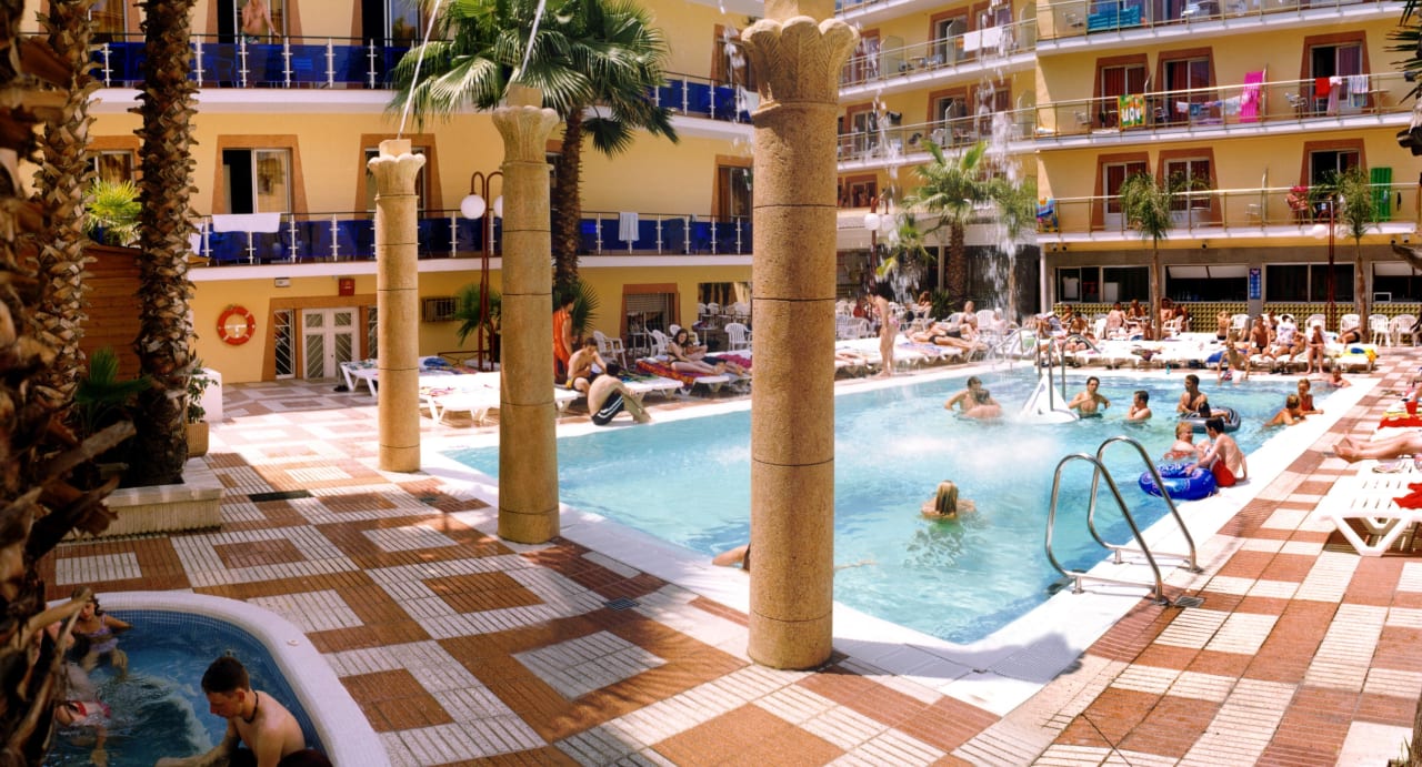 Piscina Panorámica Posterior Cleopatra Spa Hotel