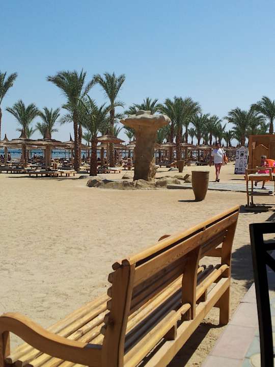 Dusche am Strand Pickalbatros Palace Resort