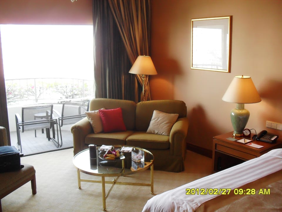 Die gemütliche Sofaecke Shangri-La Hotel, Bangkok