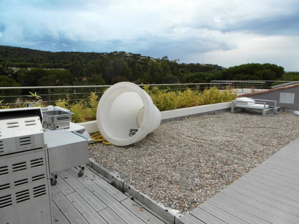 Dachterrasse / Dachbar Hotel Kube