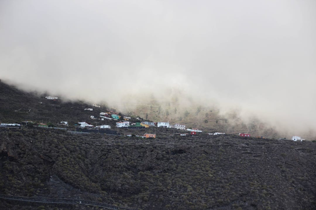 Wolken über Funcialiente La Palma Princess
