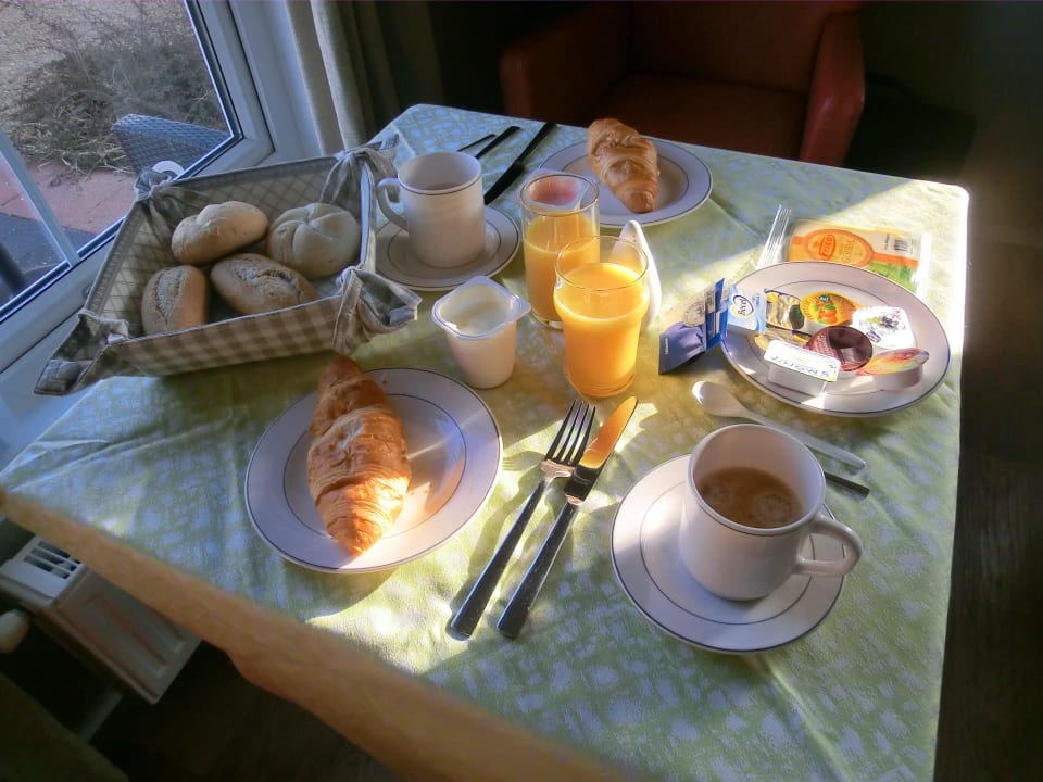 Frühstück ist fertig !Eier kochen noch ... Camping Resort de Meerpaal
