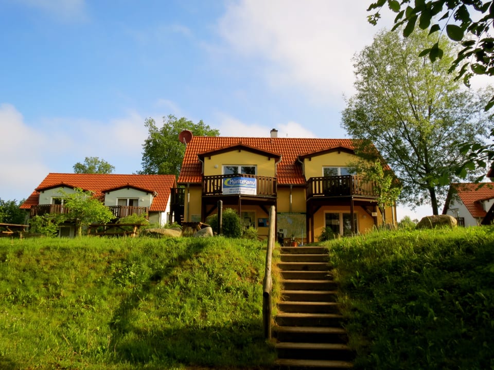 Außenansicht Müritzparadies Feriendorf Alte Fahrt