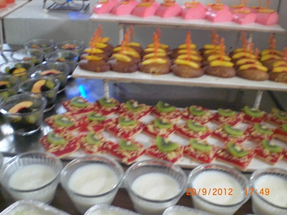 Dessert war auch super Club Sidelya Hotel