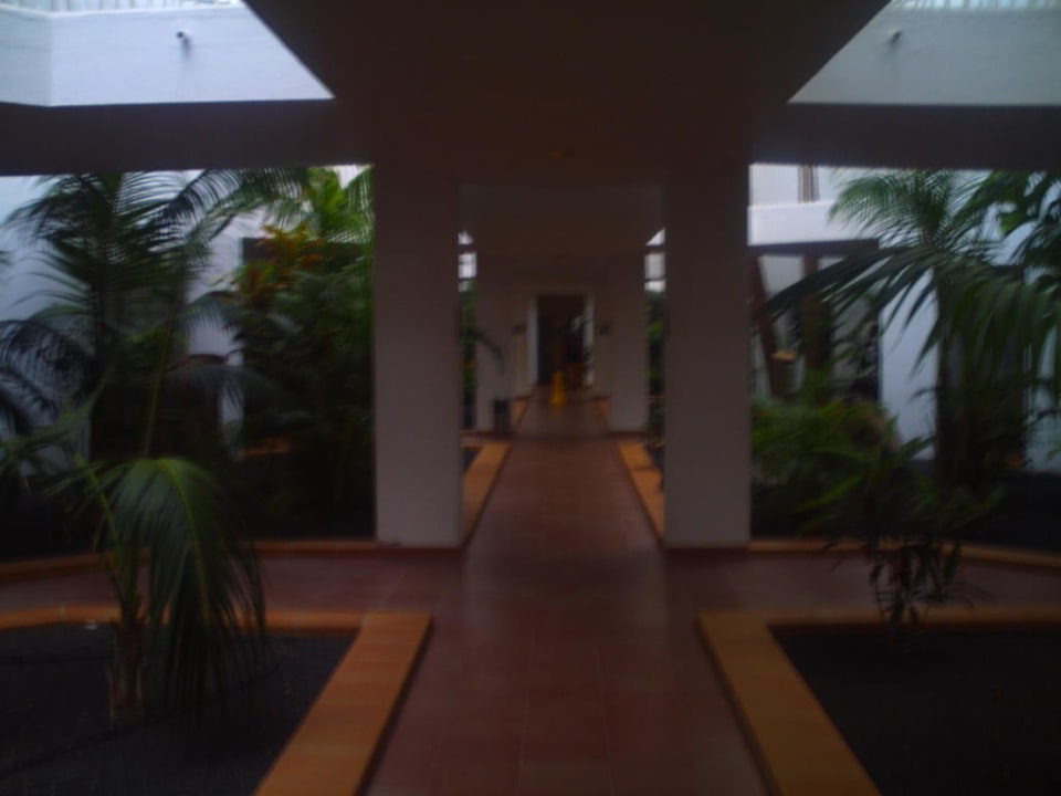 Flur zu den Zimmer Hotel Riu Paraiso Lanzarote