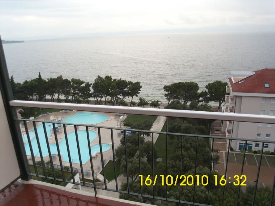 Toller Ausblick von ganz oben Bluesun Hotel Neptun