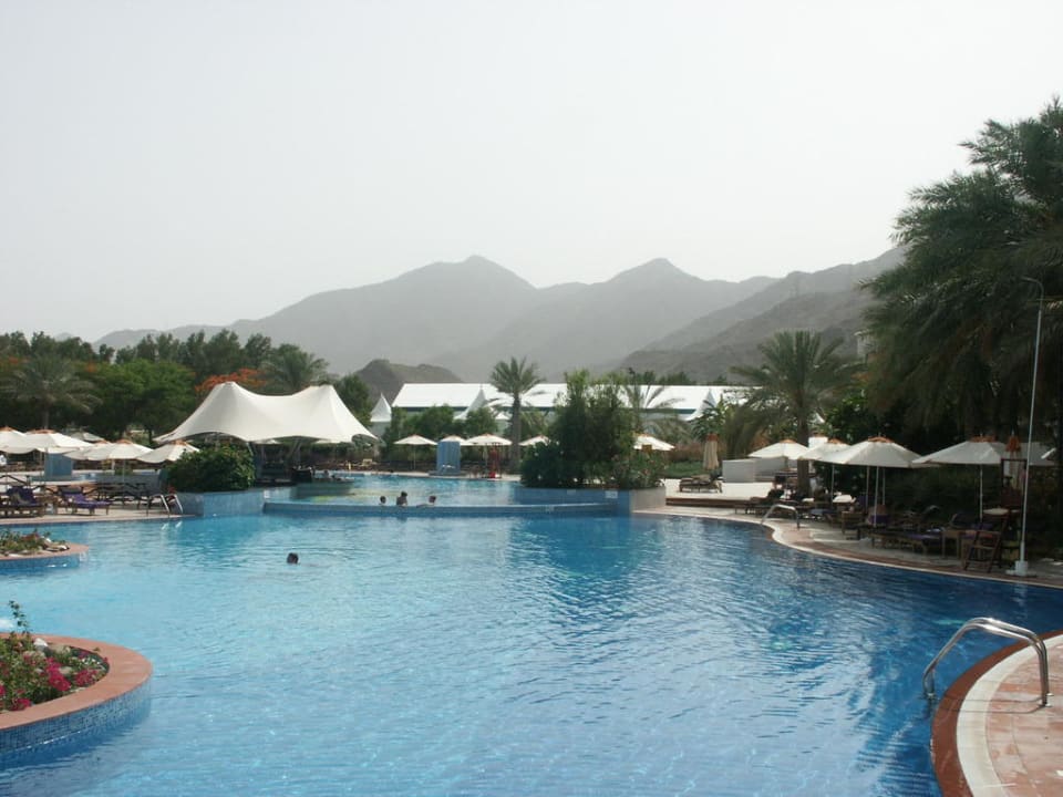 Pool Hotel Le Meridien Al Aqah Beach Resort