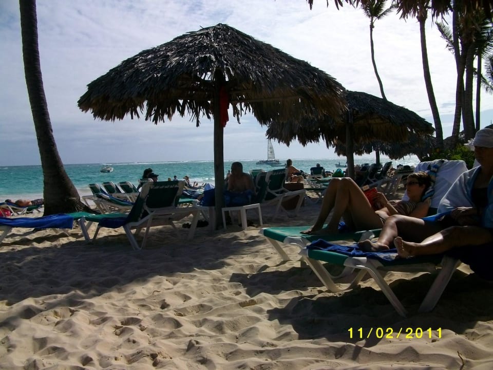 Schöner Ausblick von der Liege Grand Palladium Select Bávaro Resort & Spa