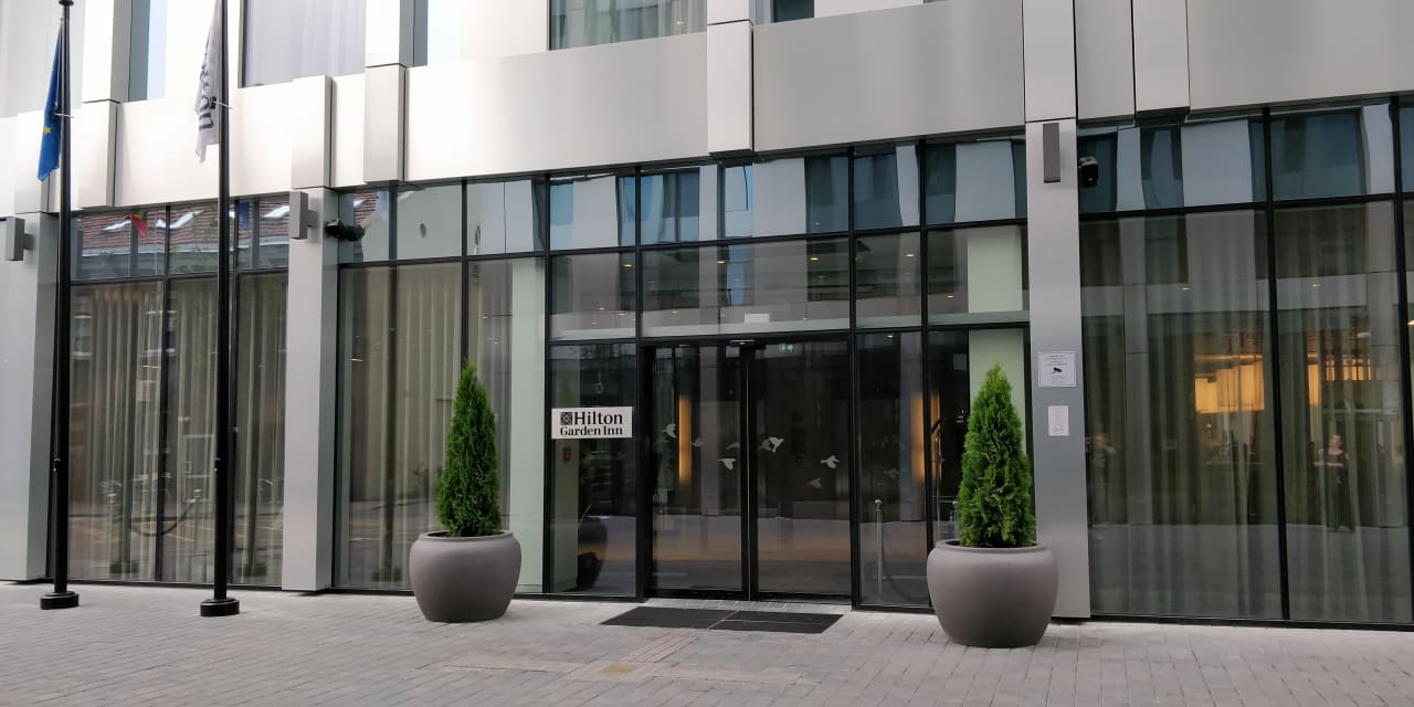Außenansicht Hilton Garden Inn Vilnius City Centre