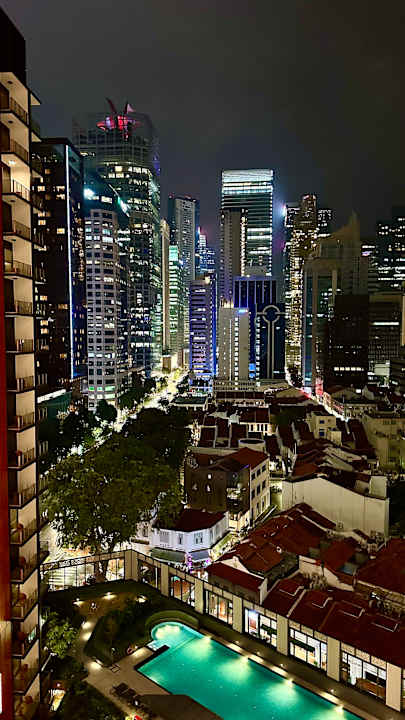 Ausblick Mercure ICON Singapore City Centre
