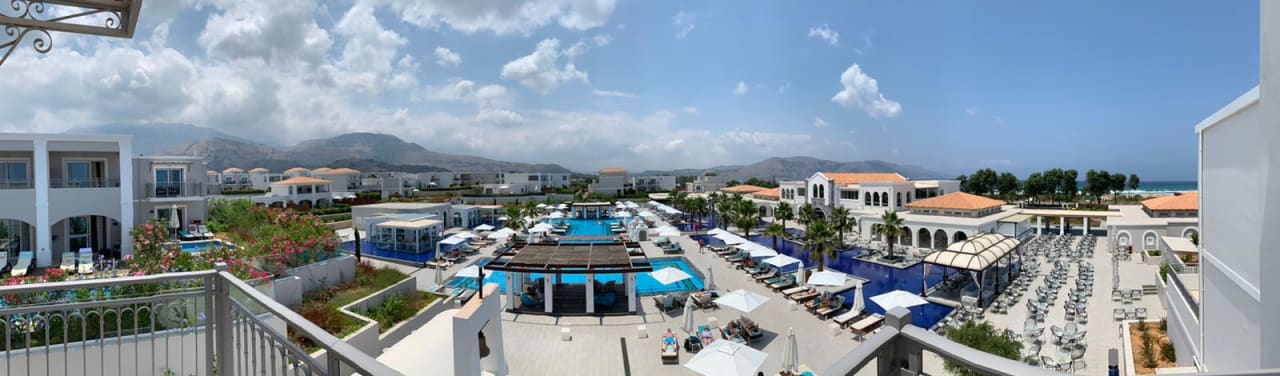 Ausblick Anemos Luxury Grand Resort