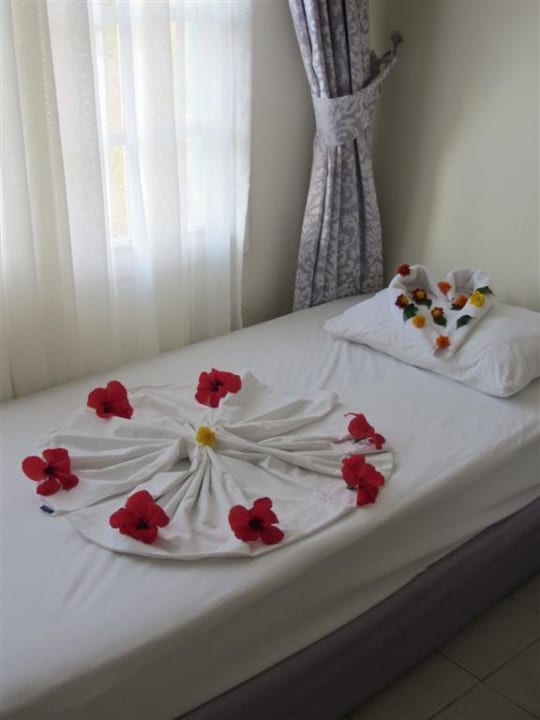 Bett im Wohnzimmer Asteria Family Resort Side