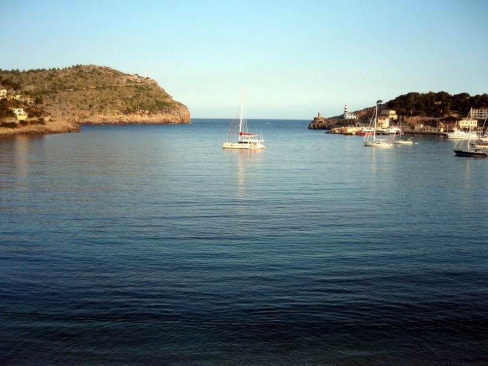 Blick vom Balkon Hotel Esplendido