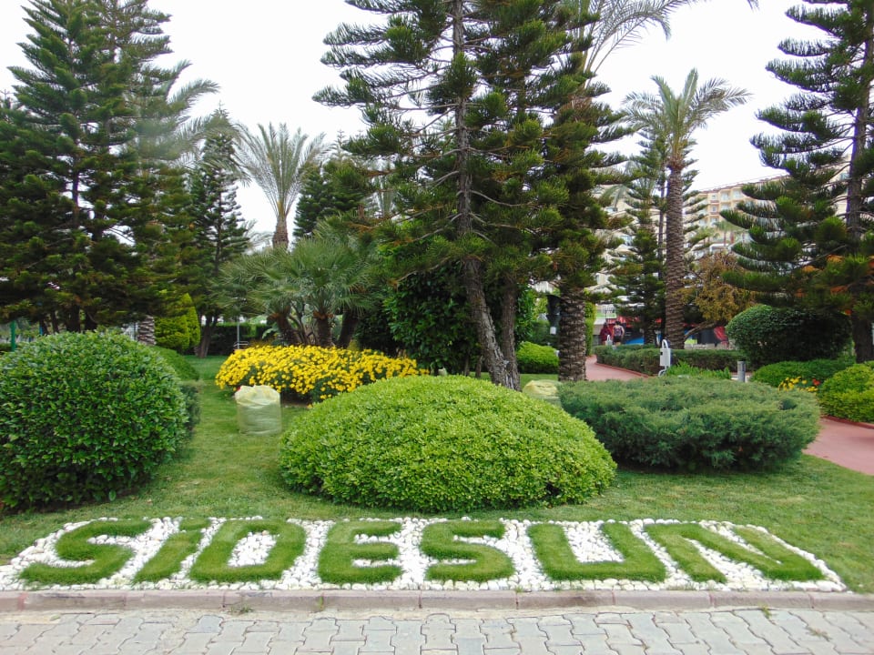 Gartenanlage Side Sun Hotel