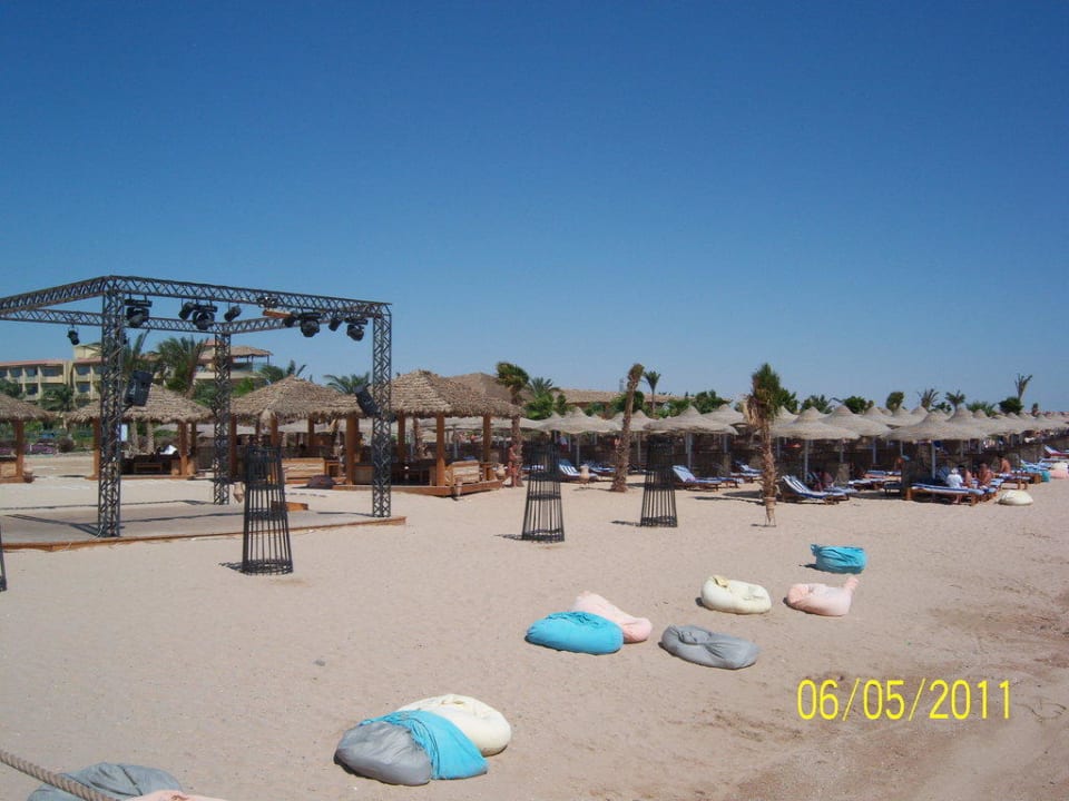 Widok z mola Amwaj Beach Club Abu Soma Resort