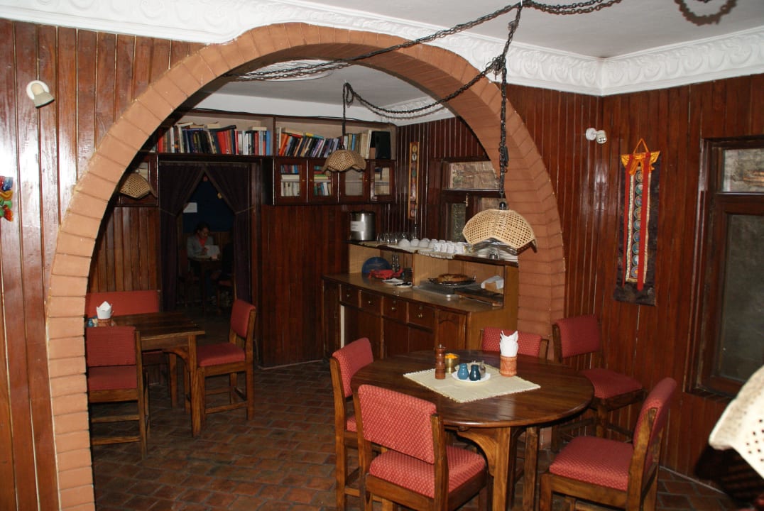 Kleines hübsche Restaurant Trekkers Holiday Inn Guesthouse