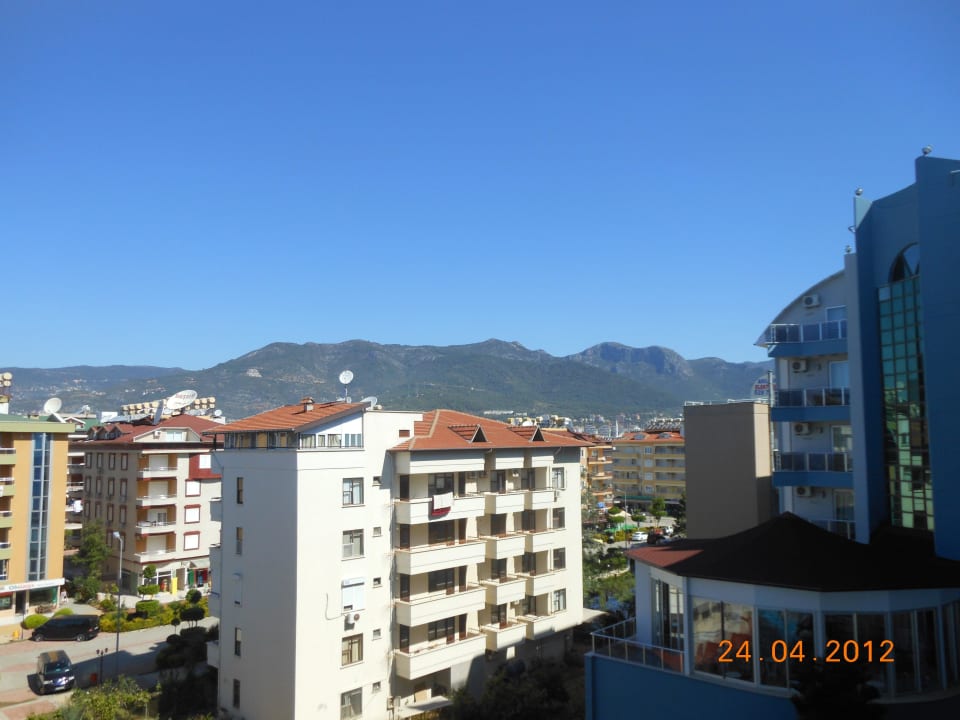 Blick vom Balkon Kaila Beach Hotel