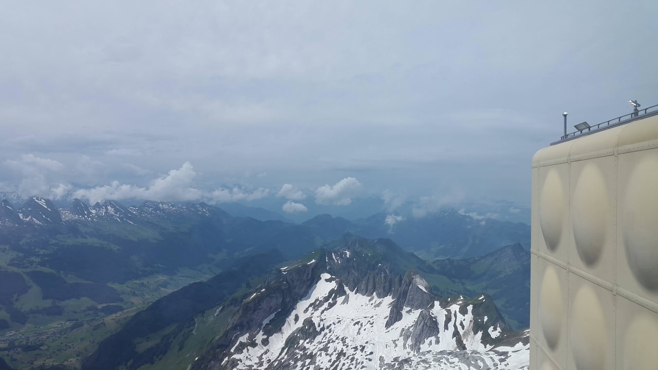 Blick vom Säntis Säntis - das Hotel