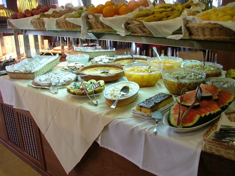 Das Pudding-Buffet blau punta reina