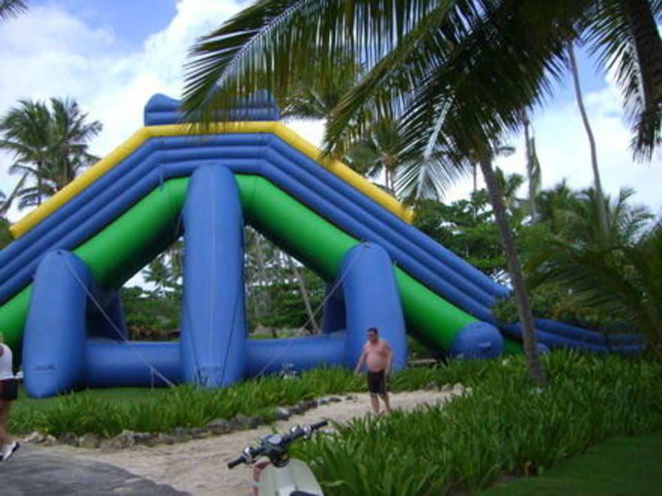 Die in unseren Augen absolut unnötige Rutsche Grand Palladium Select Bávaro Resort & Spa