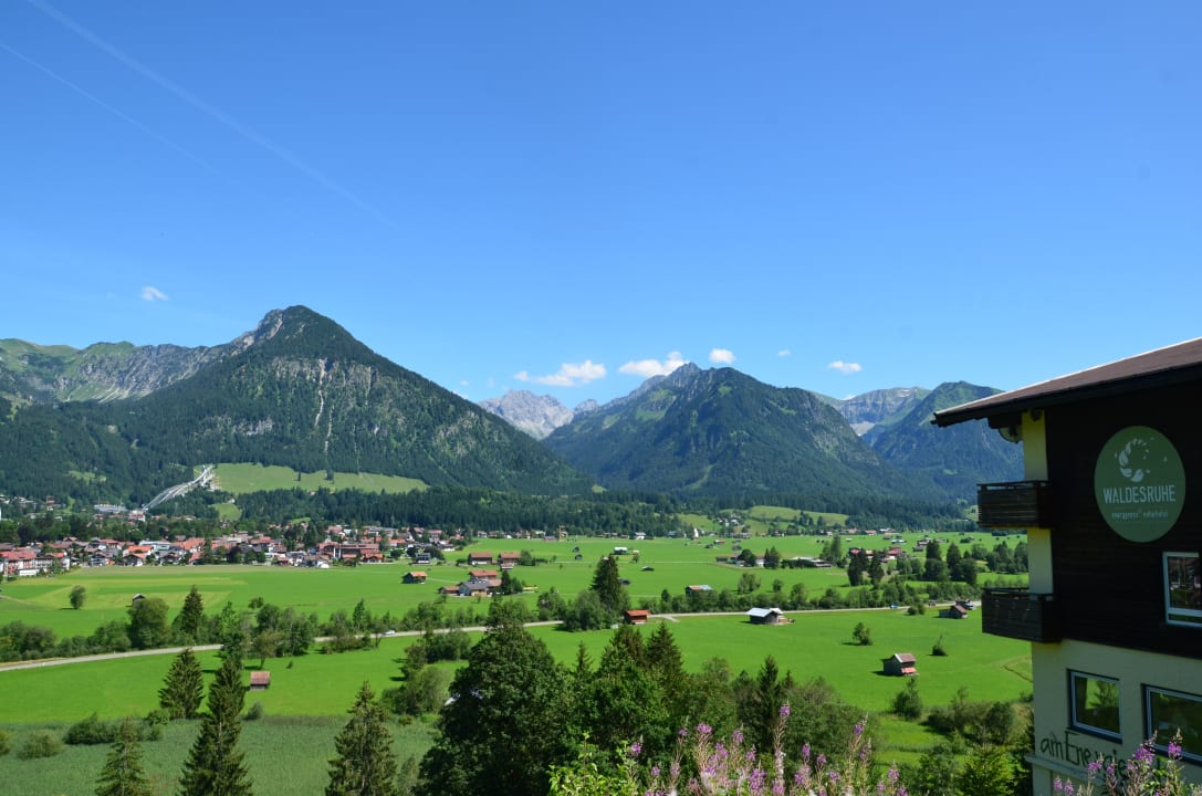 Ausblick Naturhotel Café Waldesruhe