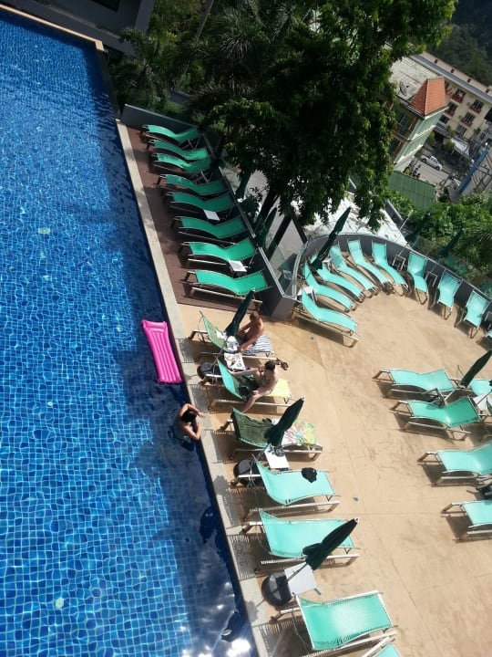 Ausblick vom Zimmer auf Pool Krabi Cha Da Resort Hotel