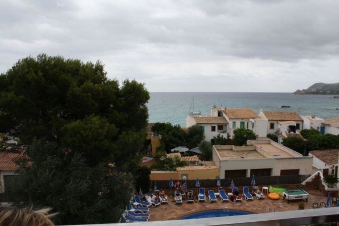 Ausblick vom Zimmer Hotel Clumba