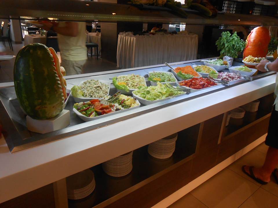 Salatbuffet Hotel Rosa Beach