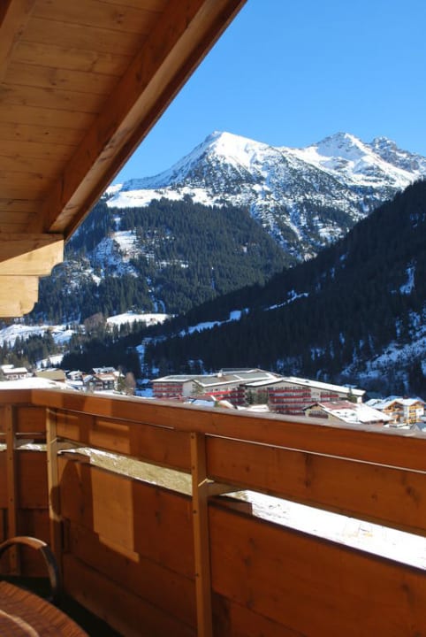 Ausblick Rosenhof (Haus Andrea) Der Kleinwalsertaler Rosenhof