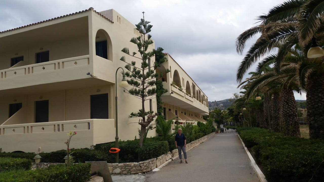 Schönes Hotel ohne Verkehr Hotel Marinos Beach