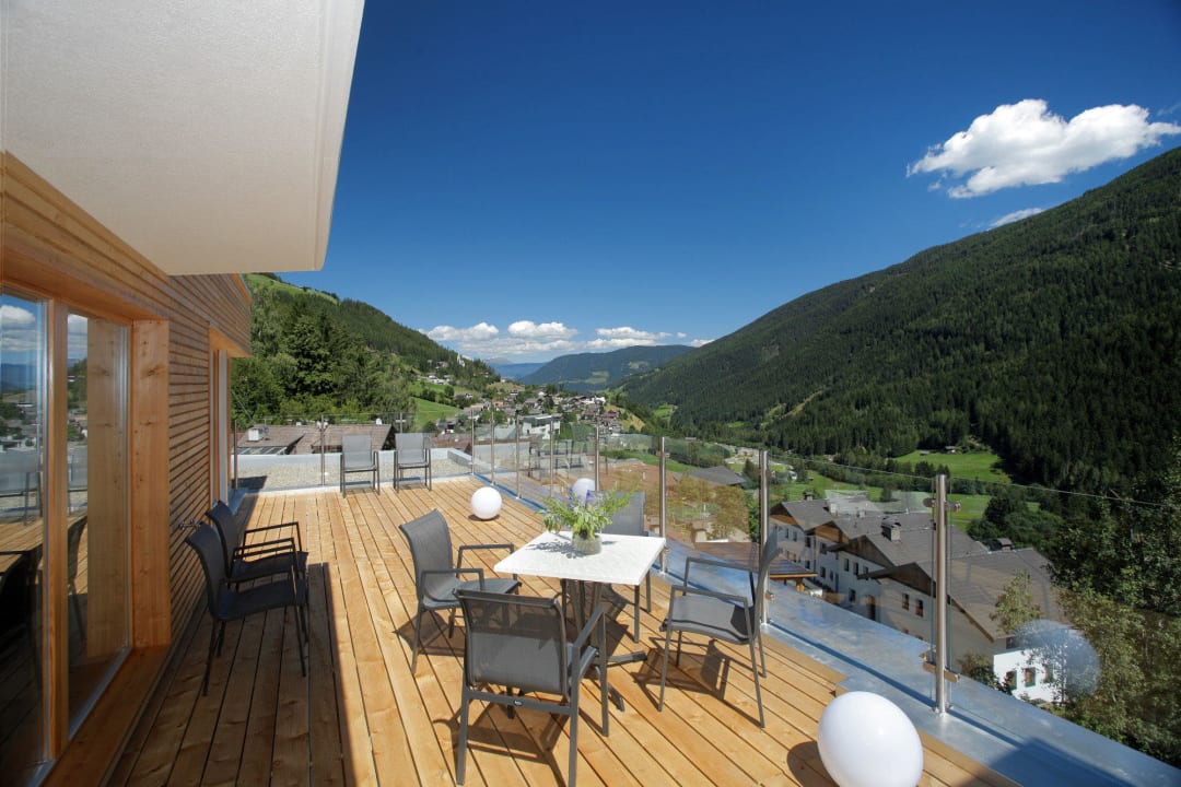 Panorama Dachterrasse Vitalhotel Rainer